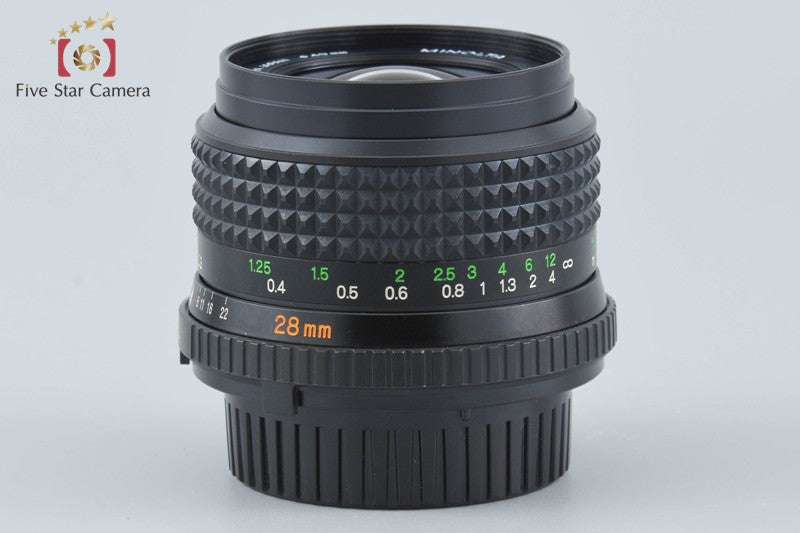 Minolta MD W.ROKKOR 28mm f/2.8