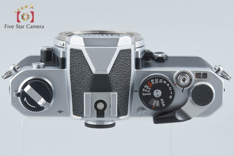 Nikon FM Silver Early Model 35mm SLR Film Camera Body