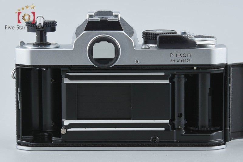 Nikon FM Silver Early Model 35mm SLR Film Camera Body