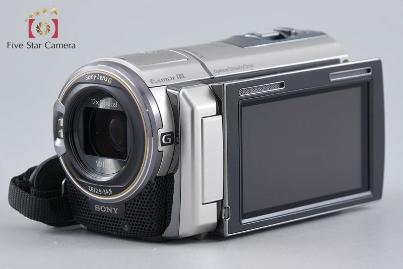 SONY HDR-PJ40V Champagne Silver Digital HD Camcorder [Japanese Language Only]