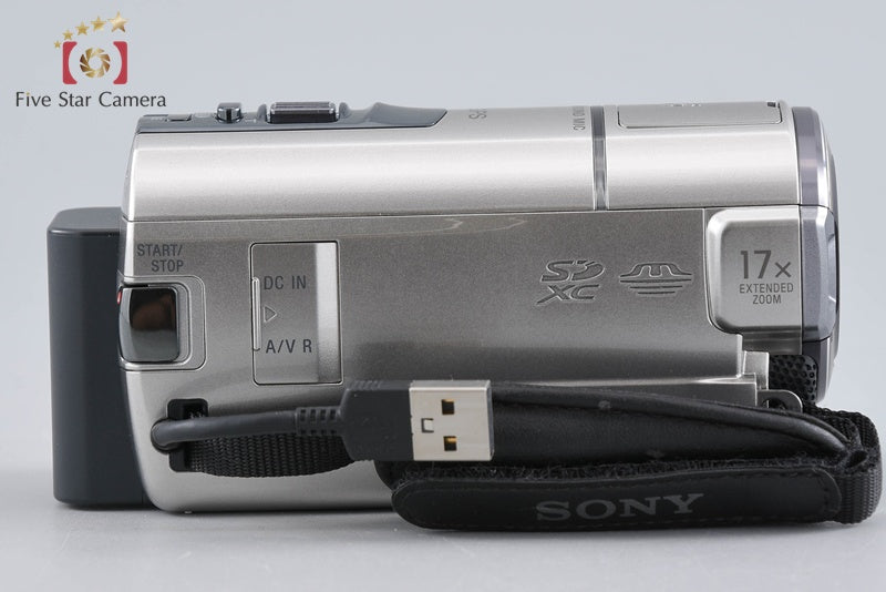 SONY HDR-PJ40V Champagne Silver Digital HD Camcorder [Japanese Language Only]