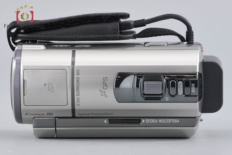 SONY HDR-PJ40V Champagne Silver Digital HD Camcorder [Japanese Language Only]