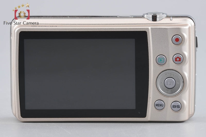 CASIO EXILIM ZOOM EX-Z270 Gold 10.1 MP Digital Camera w/ Box