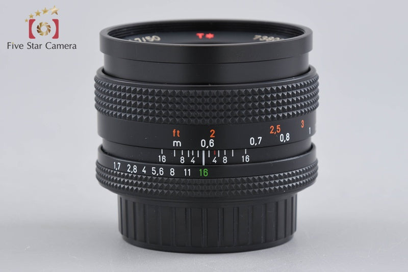 CONTAX Carl Zeiss Planar 50mm f/1.7 T* MMJ
