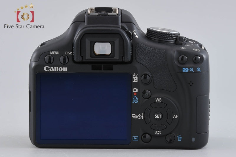 Canon EOS Kiss X3 / Rebel T1i / 500D 15.1 MP DSLR EF-S 18-55 55-250 Lenses