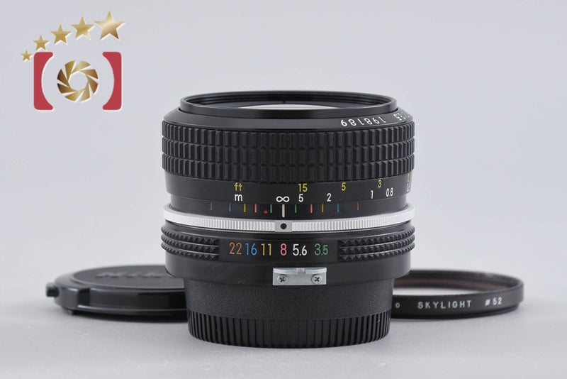 Nikon New NIKKOR 28mm f/3.5 Non Ai Lens