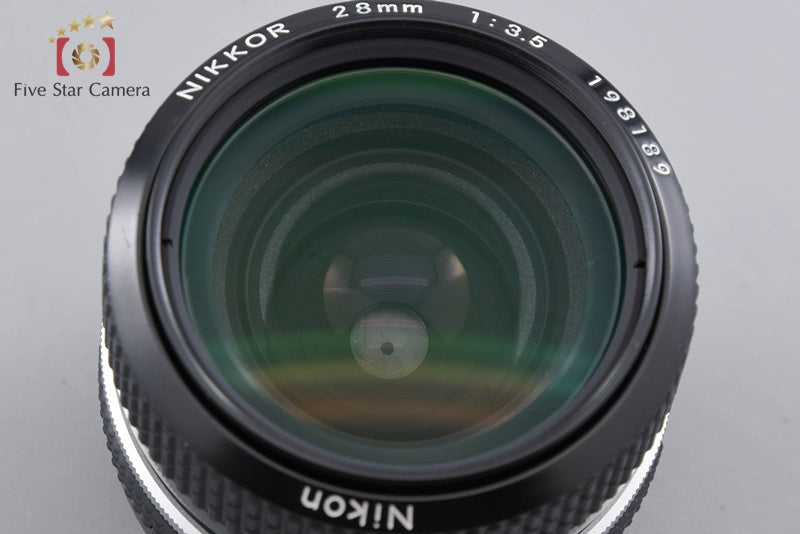 Nikon New NIKKOR 28mm f/3.5 Non Ai Lens