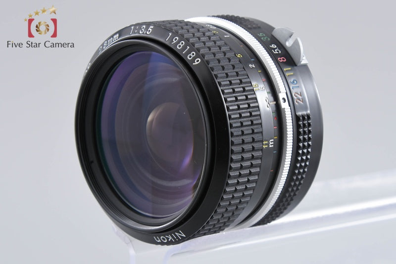 Nikon New NIKKOR 28mm f/3.5 Non Ai Lens