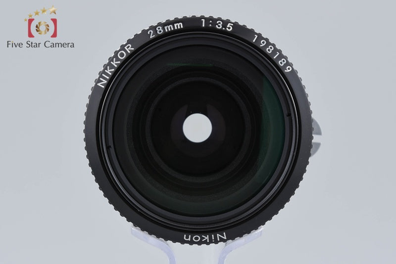 Nikon New NIKKOR 28mm f/3.5 Non Ai Lens