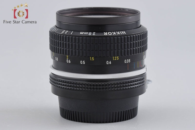 Nikon New NIKKOR 28mm f/3.5 Non Ai Lens