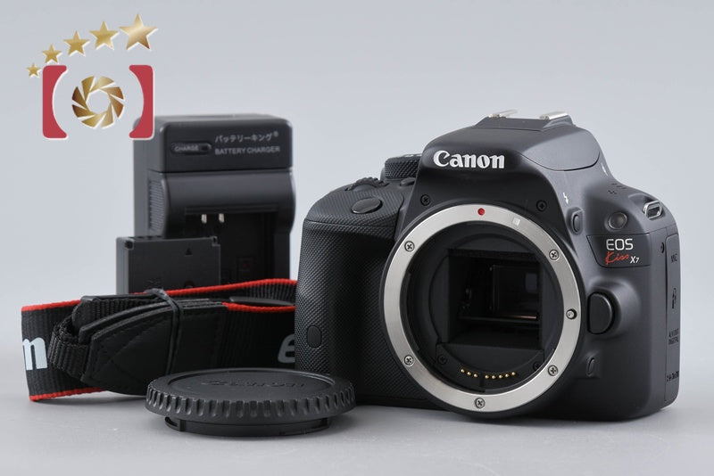 "Count 413" Canon EOS Kiss X7 / Rebel SL1 / 100D Black 18.0 MP DSLR Camera Body