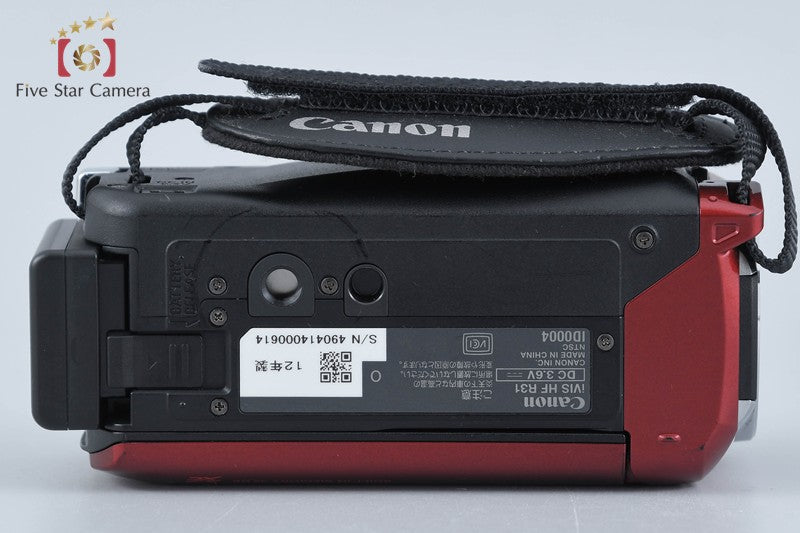 Canon iVIS HF R31 Red Full HD Digital Camcorder