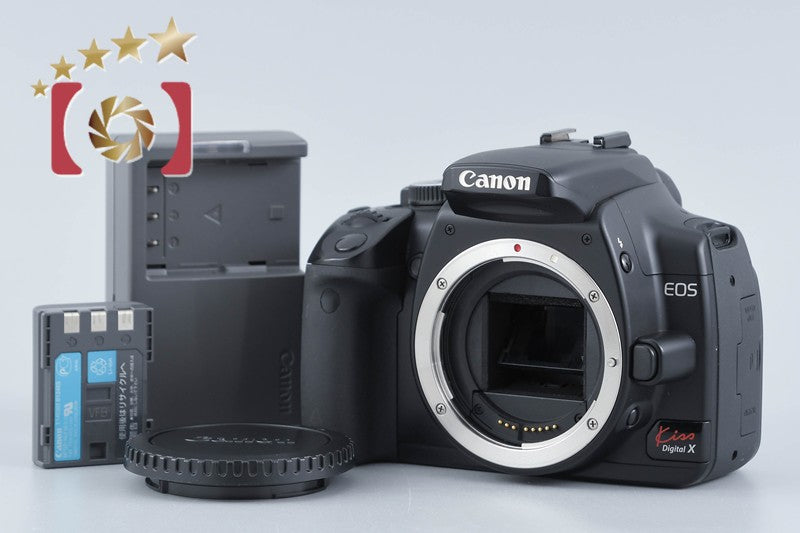 Canon EOS Kiss Digital X Black 10.1 MP Digital SLR Camera Body