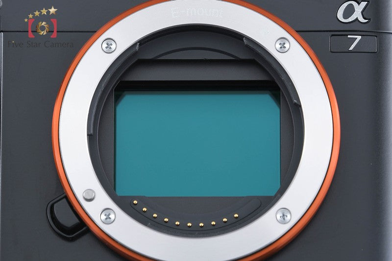 Sony Alpha α7 ILCE-7 24.3 MP Digital Mirrorless Camera [Japanese Language Only]
