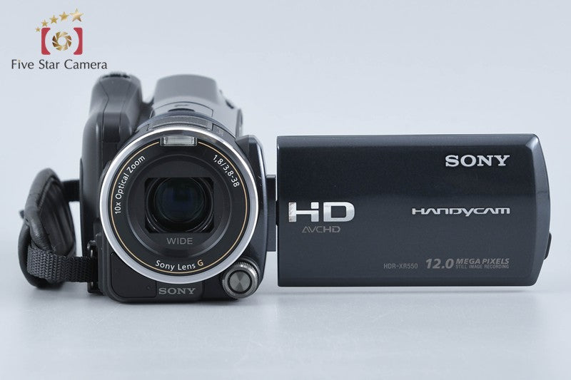 Sony Handycam HDR-XR550V Digital HD Camcorder [Japanese Language Only]
