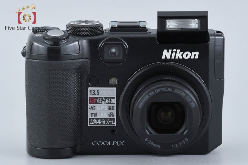 Nikon COOLPIX P6000 Black 13.5 MP Digital Camera