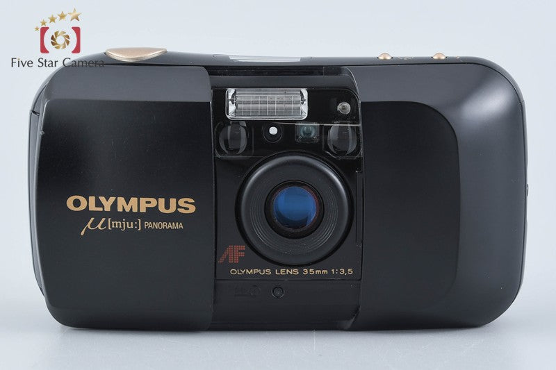 Olympus μ[mju:] PANORAMA 35mm Point & Shoot Film Camera