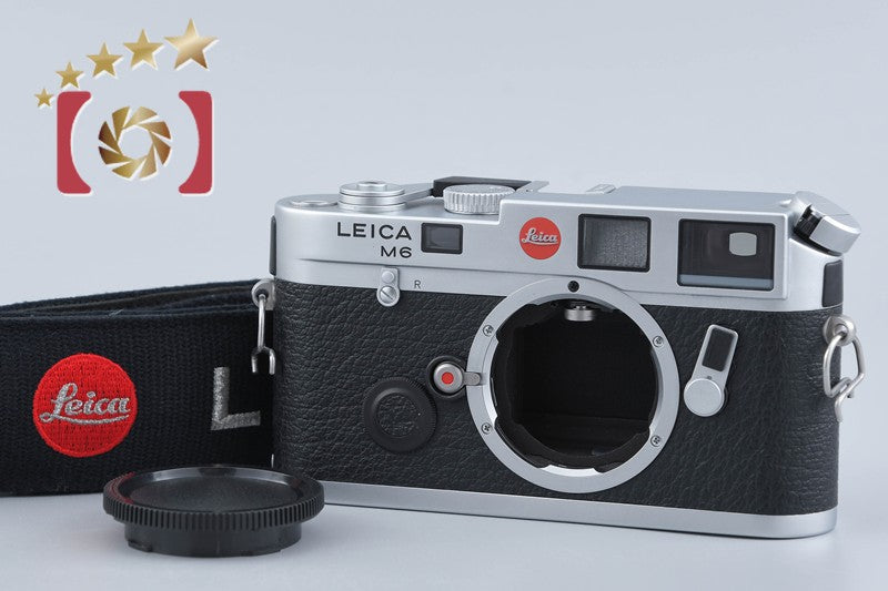 Leica M6 Chrome 35mm Rangefinder Film Camera Body 2026.07 Overhauled!!