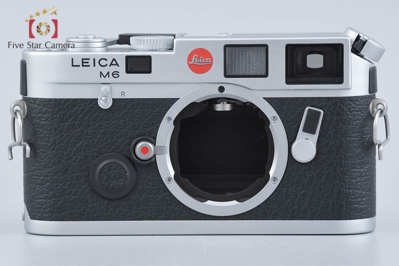Leica M6 Chrome 35mm Rangefinder Film Camera Body 2026.07 Overhauled!!