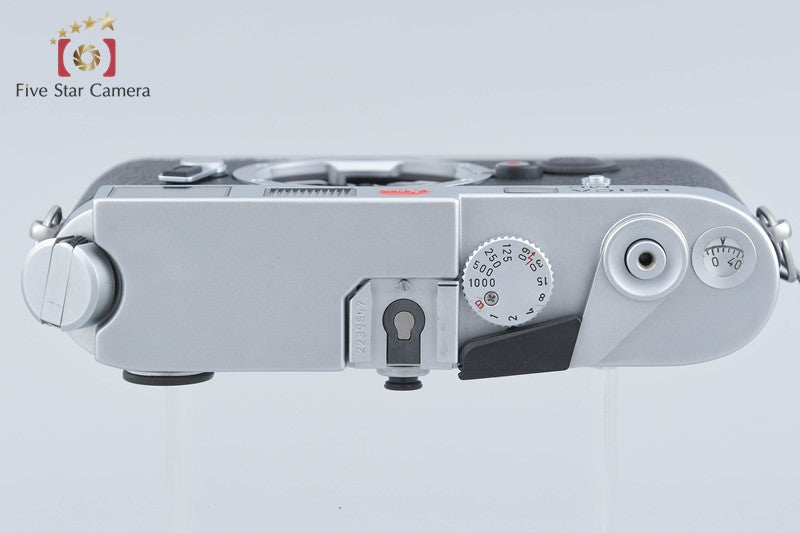 Leica M6 Chrome 35mm Rangefinder Film Camera Body 2026.07 Overhauled!!