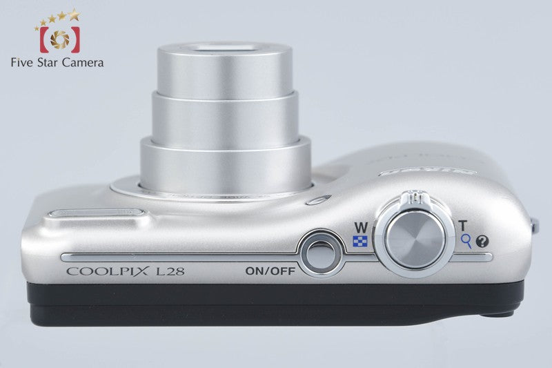 Nikon COOLPIX L28 Silver 20.1 MP Digital Camera