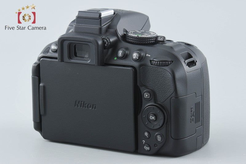 "Count 4,332" Nikon D5300 Black 24.2 MP DSLR Camera AF-P 18-55 VR Lens