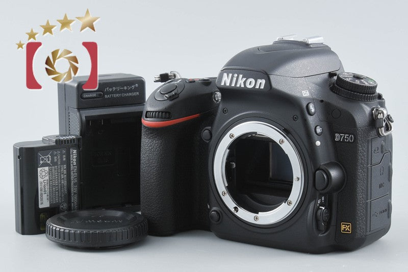 "Shutter count 2,697" Nikon D750 24.3 MP Full Frame Digital SLR Camera Body