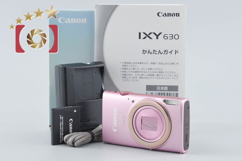 Canon IXY 630 Pink 16.0 MP Digital Camera w/ Box