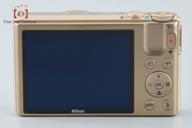 Nikon COOLPIX S7000 Gold 16.0 MP Digital Camera w/ Box