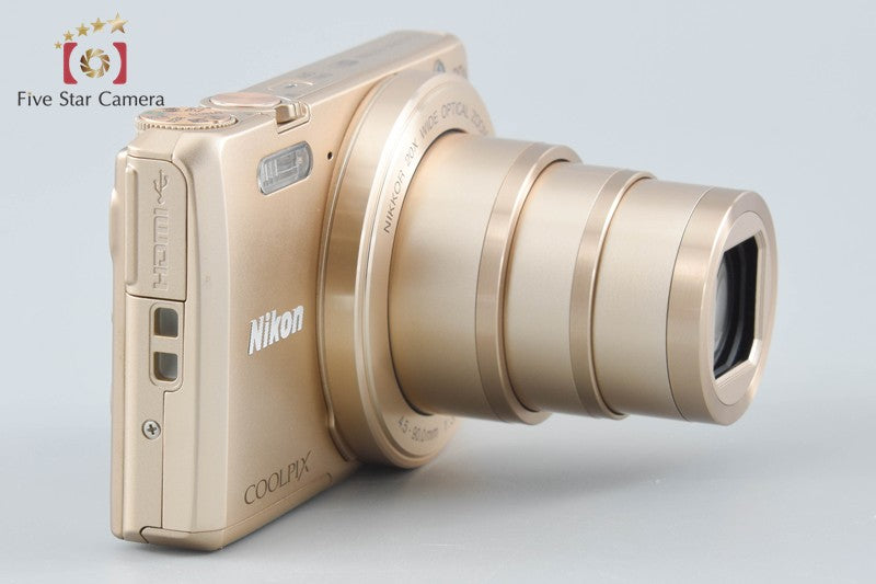 Nikon COOLPIX S7000 Gold 16.0 MP Digital Camera w/ Box