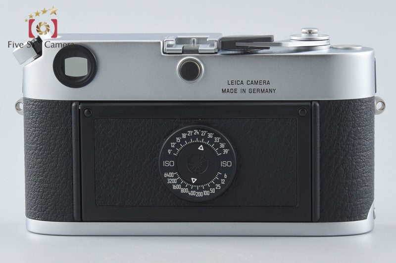 Leica M6 Chrome 35mm Rangefinder Film Camera Body