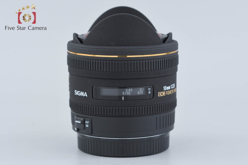 Sigma 10mm f/2.8 EX DC FISHEYE HSM for Canon from Japan