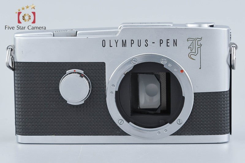 Olympus PEN F Silver 35mm Half Frame Film Camera