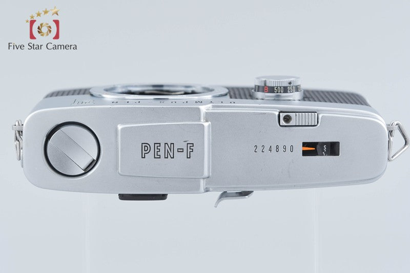 Olympus PEN F Silver 35mm Half Frame Film Camera