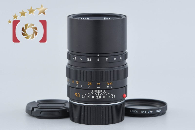 Leica ELMARIT-M 90mm f/2.8 2nd E46 Black for Leica M Mount