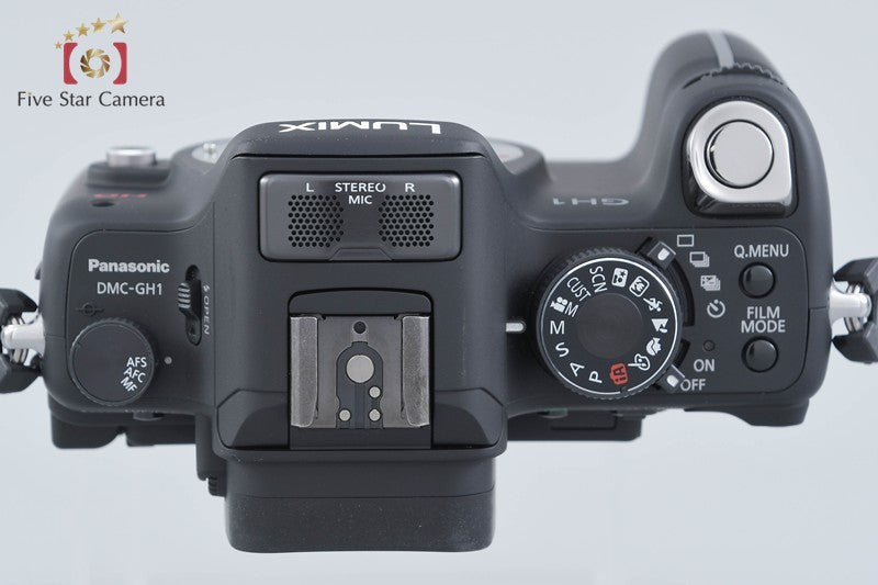 Panasonic LUMIX DMC-GH1 Black 12.1MP Digital Camera [Japanese Language Only]