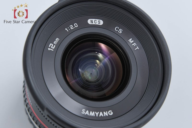 Samyang 12mm f/2 NCS CS Black for Micro Four Thirds w/ Box