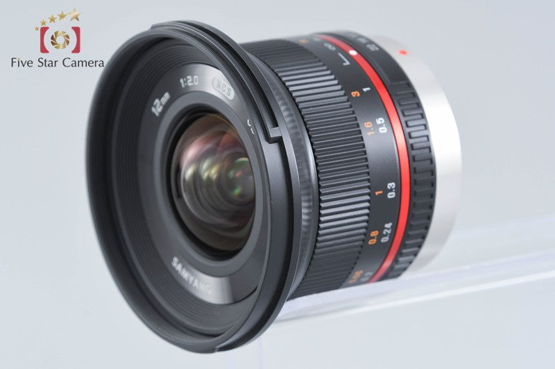 Samyang 12mm f/2 NCS CS Black for Micro Four Thirds w/ Box