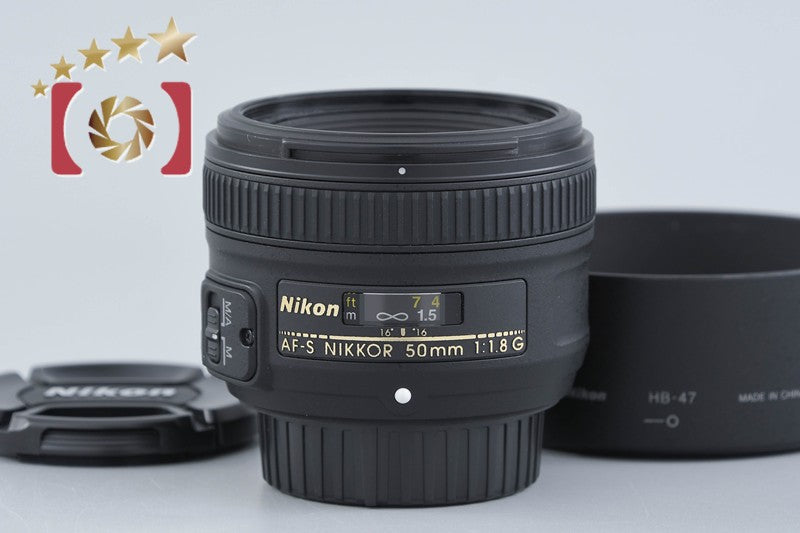 Nikon AF-S NIKKOR 50mm f/1.8 G from Japan