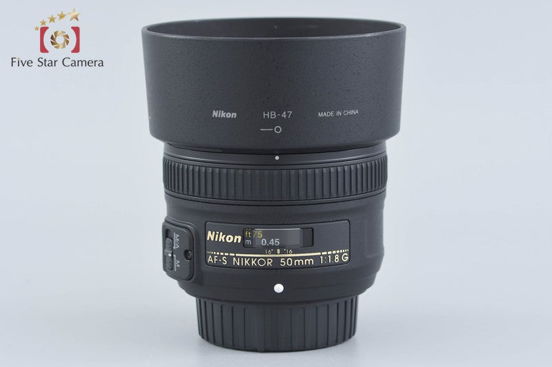 Nikon AF-S NIKKOR 50mm f/1.8 G from Japan