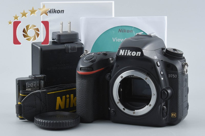 Nikon D750 24.3 MP Full Frame Digital SLR Camera Body