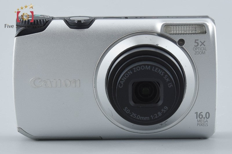 Canon PowerShot A3300 IS Silver 16.0 MP Digital Camera