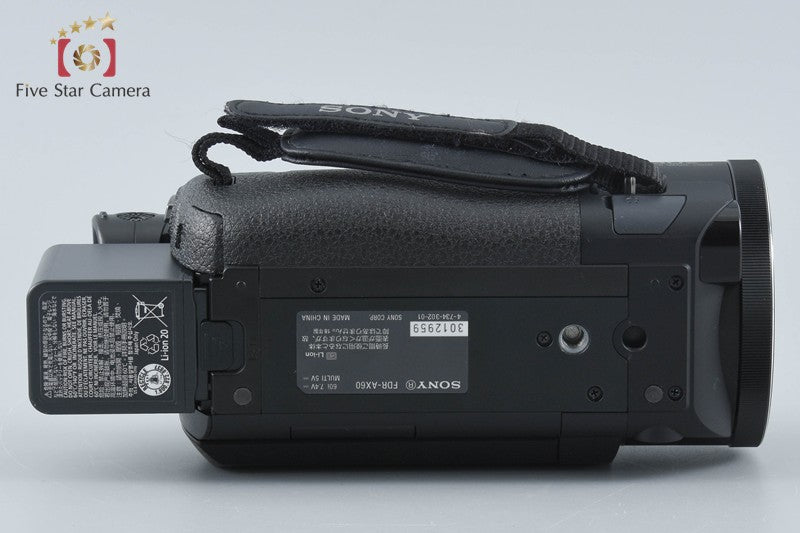 SONY HANDYCAM FDR-AX60 4K Digital Camcorder [Japanese Language Only] from Japan