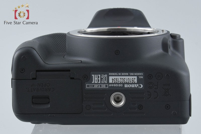 "Count 1,085" Canon EOS Kiss X7 / Rebel SL1 / 100D Black 18.0 MP DSLR Camera