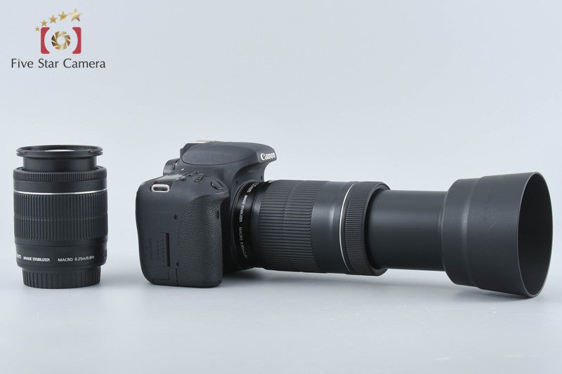 Canon EOS 8000D / Rebel T6s / 760D 24.2 MP DSLR 18-55 55-250 Lenses