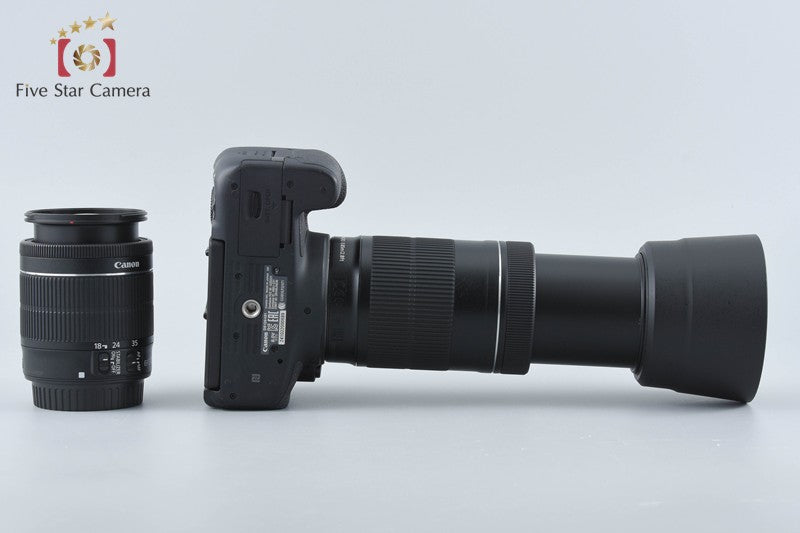 Canon EOS 8000D / Rebel T6s / 760D 24.2 MP DSLR 18-55 55-250 Lenses