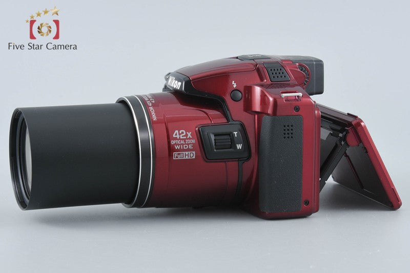 Nikon COOLPIX P510 Red 16.1 MP Digital Camera