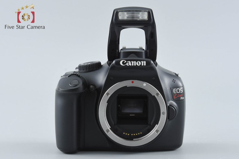 "Count 4,939" Canon EOS Kiss X50 / Rebel T3 / 1100D Black 12.2 MP DSLR Body