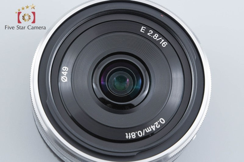 SONY E 16mm f/2.8 SEL16F28