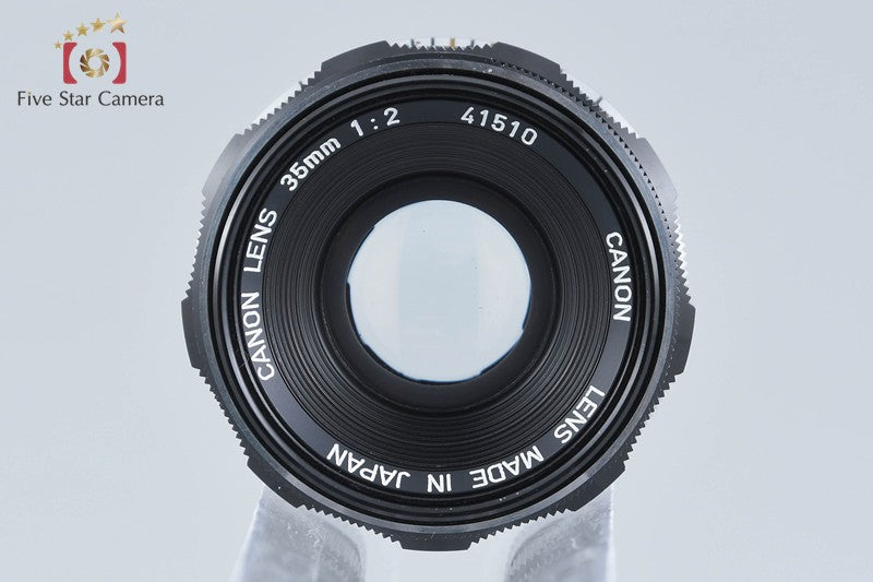 Canon 35mm f/2 L39 LTM Leica Thread Mount Lens